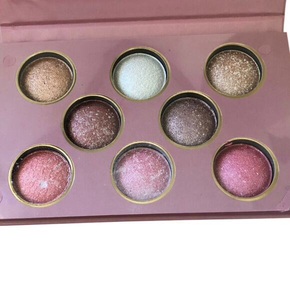 FYORU Baked Terracotta Palette 8 Warm Shimmery Shades Blush Bronzer Highlighter - Picture 5 of 9